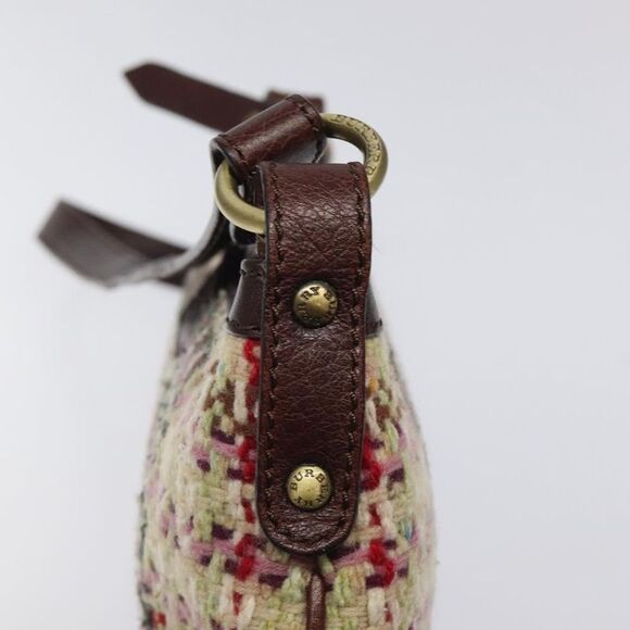 Burberry House Check Beige Wool Shoulder Bag (Pre-Owned) - Picture 8 of 16